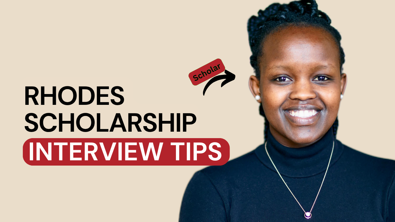 Rhodes Scholarship Interview Tips
